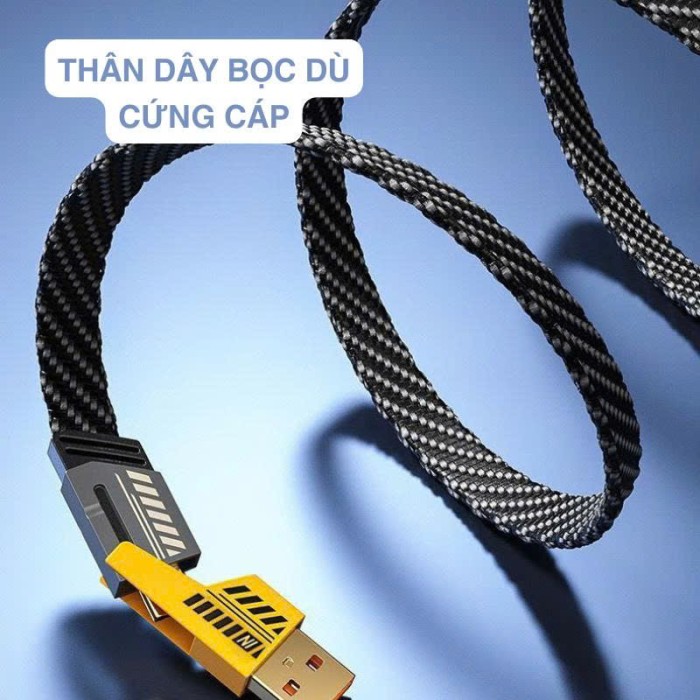 Bộ củ sạc 65W Kèm dây Cáp Sạc 4in1 đa năng - Sạc siêu nhanh sạc được cho nhiều loại thiết bị  - máy pda - Hình ảnh 4