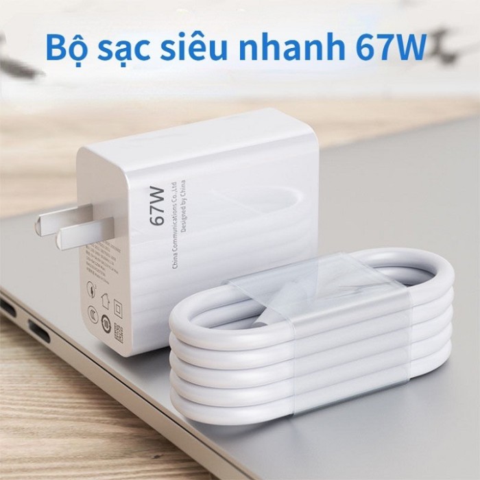 Bộ Sạc Nhanh Xiaomi 67W, 33W USB sang Type C Sạc mọi máy Củ cáp sạc nhanh Xiaomi 67w Xiaomi, Samsung, Oppo, Vivo  - máy pda