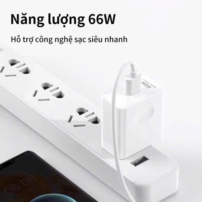 Bộ Sạc Nhanh Xiaomi 66W, 33W USB sang Type C Sạc mọi máy Củ cáp sạc nhanh Xiaomi 66W Xiaomi, Samsung, Oppo, Vivo  - máy pda - Hình ảnh 7