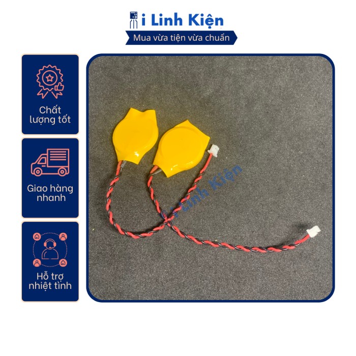 Pin cúc áo CR2032 3V liền dây chất lượng - Hình ảnh 5
