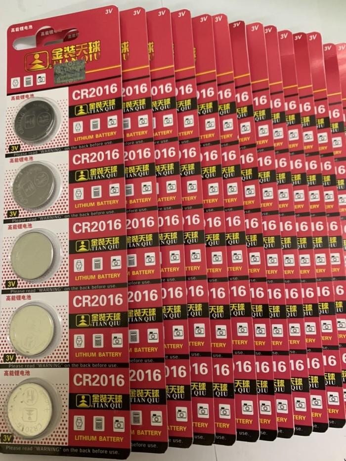 Pin CR2032, Pin CR2025, Pin CR2016 TIANQIU Lithium 3V Dùng Cho Thiết Bị Điện Tử - Hình ảnh 2