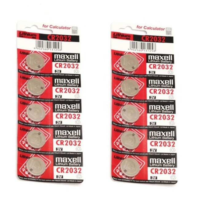 Vĩ 5 viên pin Maxell dòng cao cấp CR2032 - Hình ảnh 2