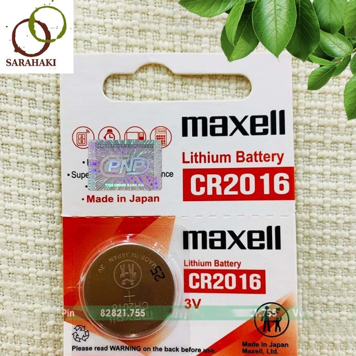 Vỉ 5 Viên Pin Maxell CR2032 / CR2025 / CR2016 Maxell Lithium 3V Made in Japan chính hãng - Hình ảnh 8