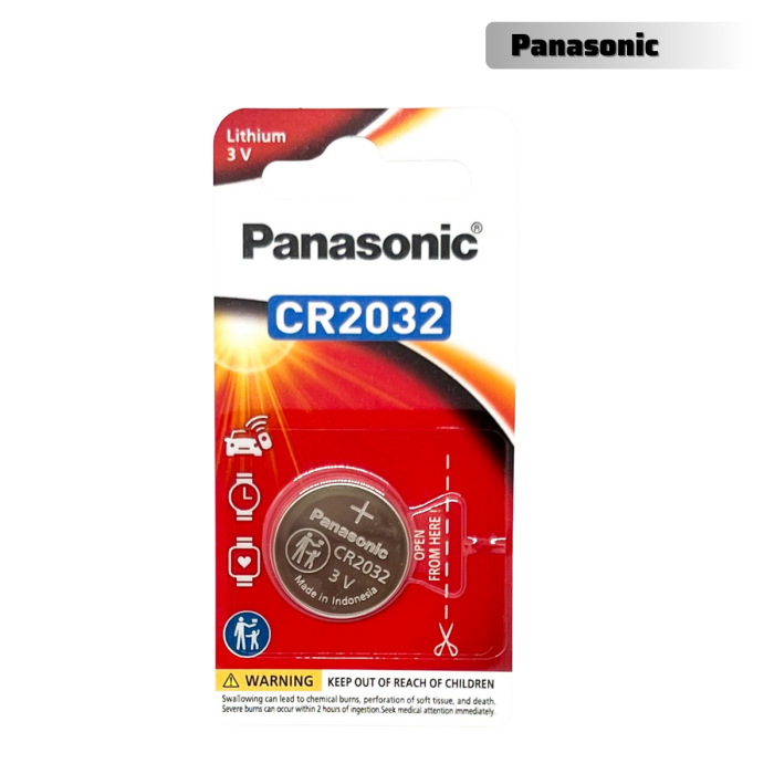 Vỉ 1 Viên Pin CR2032 3V Panasonic Lithium Cao Cấp  - Hàng chính hãng - Hình ảnh 4
