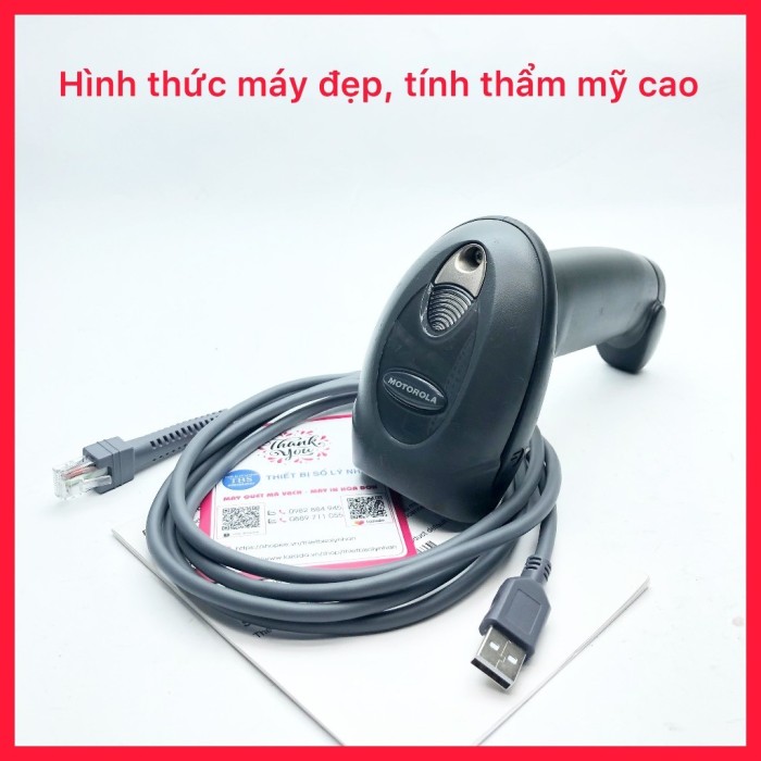 Máy quét mã vạch Symbol DS4208 quét các mã vạch 1D 2D - Hình ảnh 2