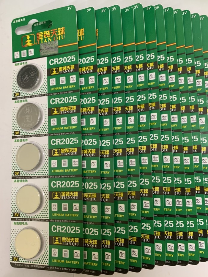 Pin CR2032, Pin CR2025, Pin CR2016 TIANQIU Lithium 3V Dùng Cho Thiết Bị Điện Tử