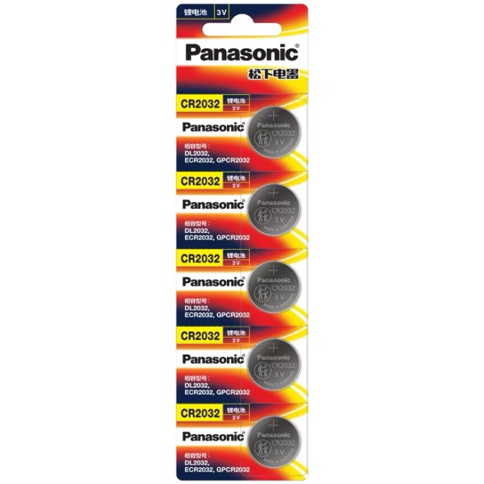 Pin Panasonic CR2032 3V chính hãng - Hình ảnh 4