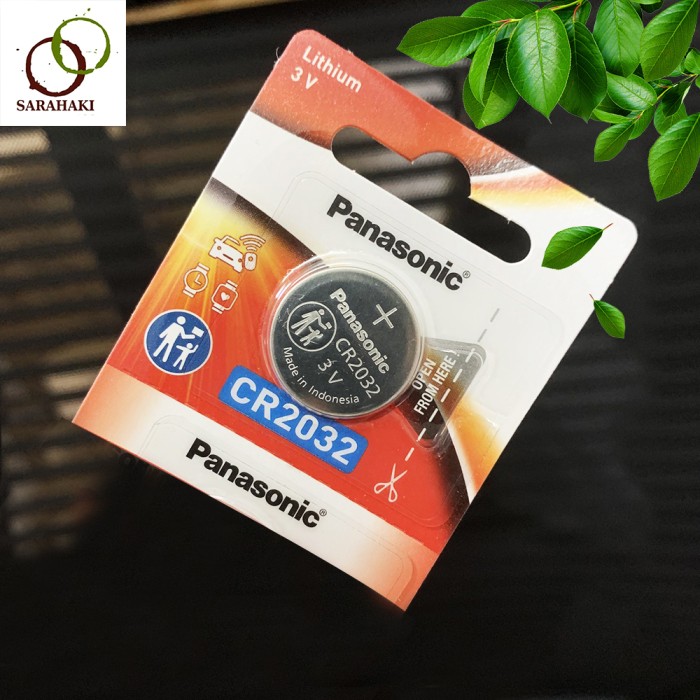 Pin điều khiển ô tô CR2032 Panasonic Lithium 3V chính hãng - Vỉ 1 viên