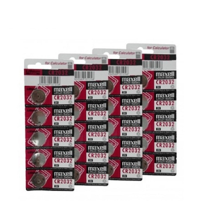 Vĩ 5 viên pin Maxell dòng cao cấp CR2032