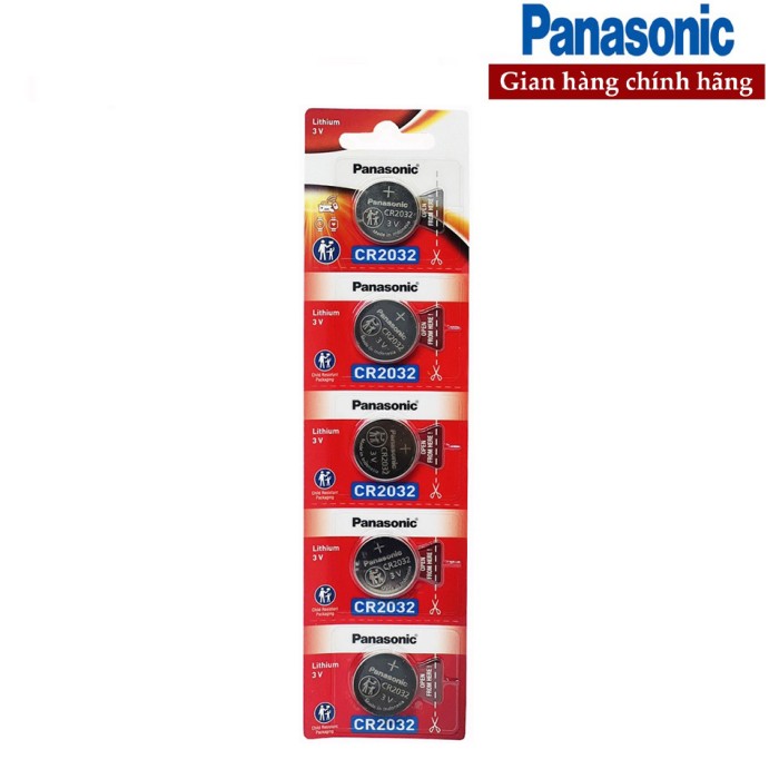 Pin điều khiển ô tô CR2032 Panasonic Lithium 3V chính hãng - Vỉ 1 viên - Hình ảnh 7