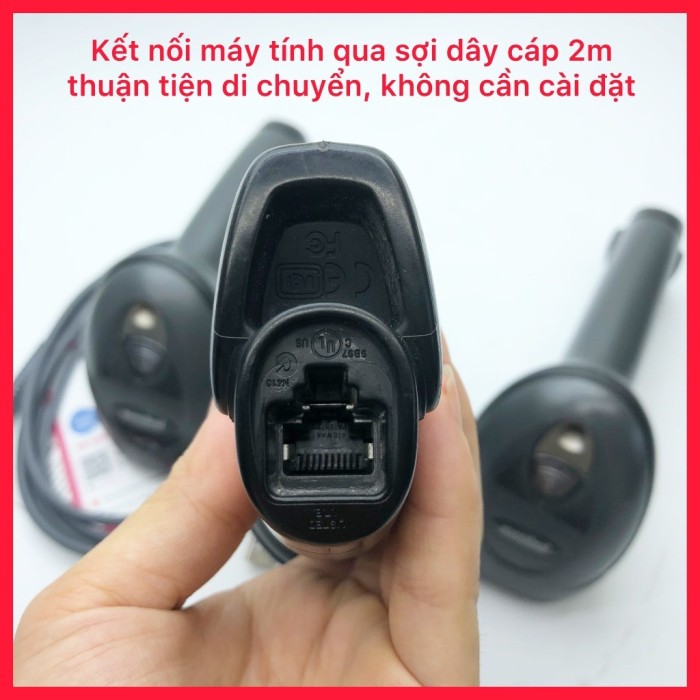 Máy quét mã vạch Symbol DS4208 quét các mã vạch 1D 2D - Hình ảnh 3