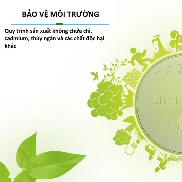 Vỉ 5 viên pin CR2032, CR1632 Beston Pin cúc áo 3V dùng cho điều khiển xe máy ,điều khiển quạt, cân điện tử - Hình ảnh 6