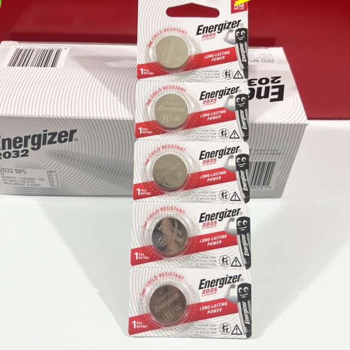 Vỉ 5 Viên Pin Energizer CR2032 , CR2025 , CR2016 Lithium 3V Chính hãng, siêu bền bỉ, giảm giá sốc - Hình ảnh 7