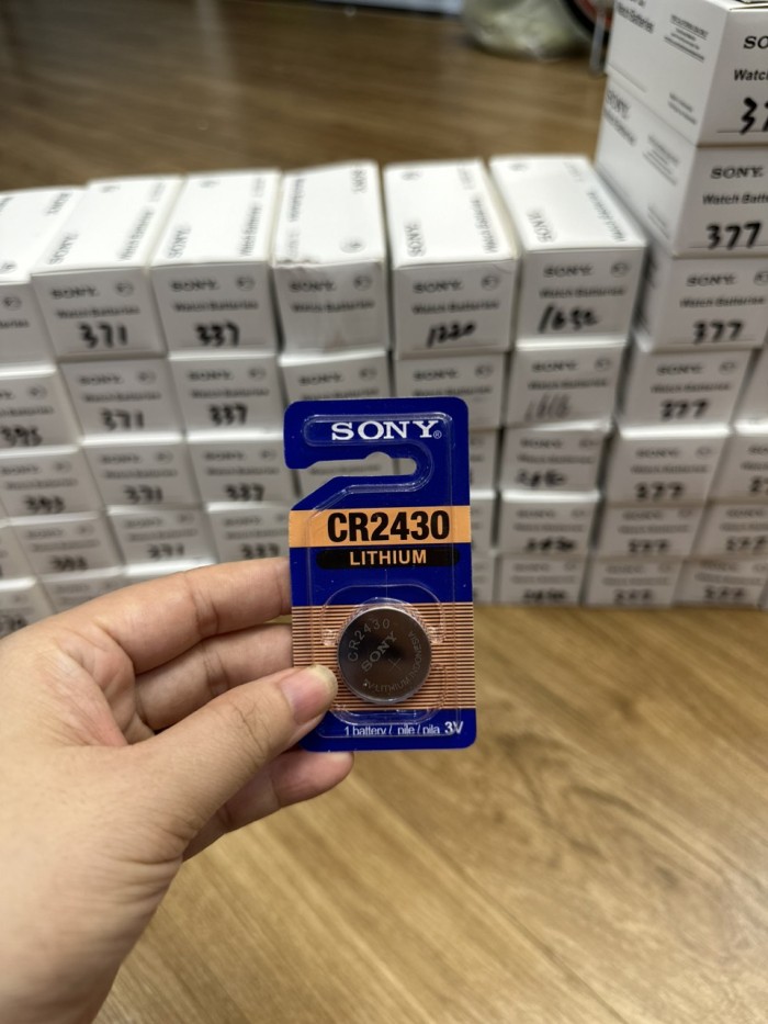 Vỉ 1 Viên Pin Sony 3V CR2032 CR2025 CR2016 CR2450 CR2430 CR1220 CR1616 CR1620 CR1632 - Hình ảnh 4