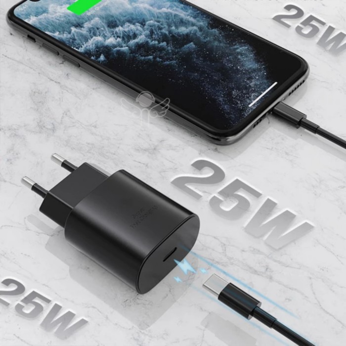 Củ sạc kèm cáp 25W Adapter Sạc Type C PD 25W Ss EP-TA800NW Trắng sạc Ss 25w giá tốt | Mua ngay Củ sạc Ss 25W USB-C PD chính hãng (Full Box) Sạc 25w Ss Chính Hãng Giá Tốt - Hình ảnh 5