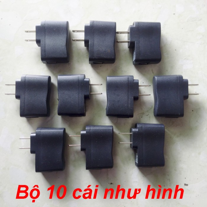 Bộ 10 củ sạc 5V USB - Sạc mọi thứ - Hình ảnh 4
