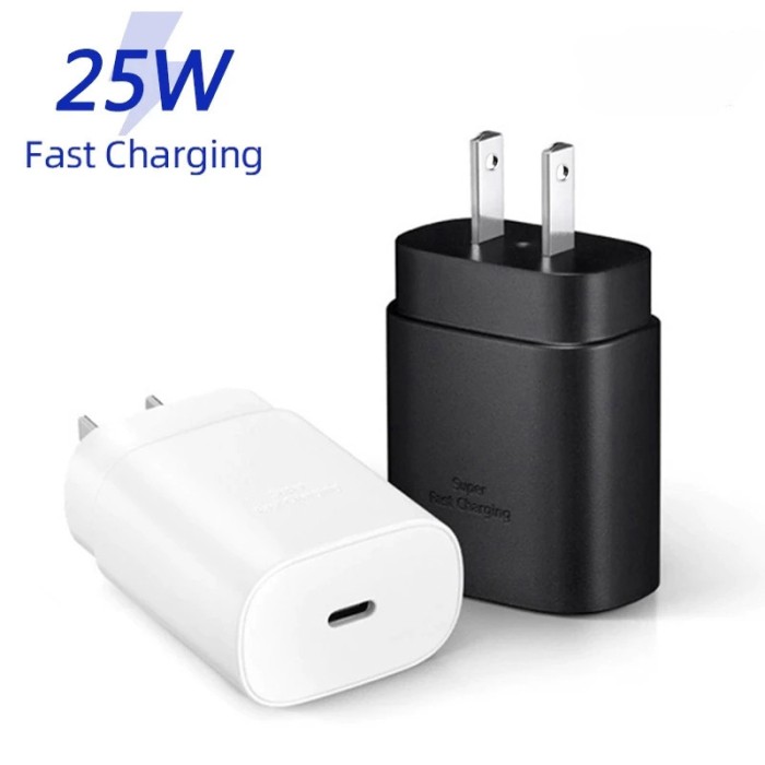 Cốc Củ 25W Sạc Siêu Nhanh Chuẩn C to C Dùng Cho Samsung Có Hai Màu Trắng , Đen - Bảo Hành 1 Đổi 1 - Hình ảnh 4