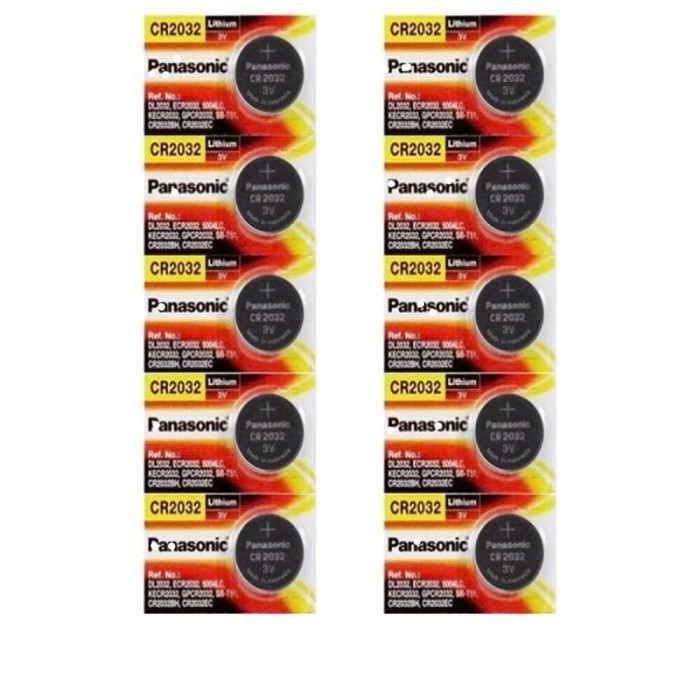 Vỉ 5 viên pin cmoss Painasonice CR2032 Lithium 3V dùng cho remote, khóa xe, cửa cuốn, smartkey, đồng hồ... - Hình ảnh 2
