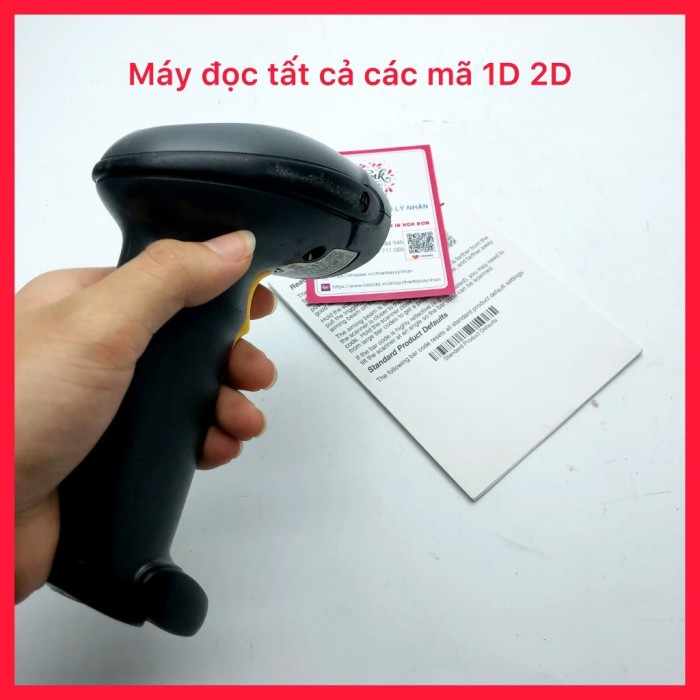 Máy quét mã vạch Symbol DS4208 quét các mã vạch 1D 2D - Hình ảnh 6