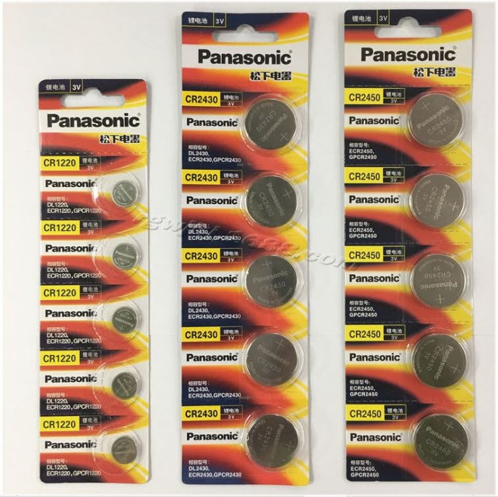 Pin CR2032 Panasonic - combo 5 Viên Made in Indonesia - Hình ảnh 3