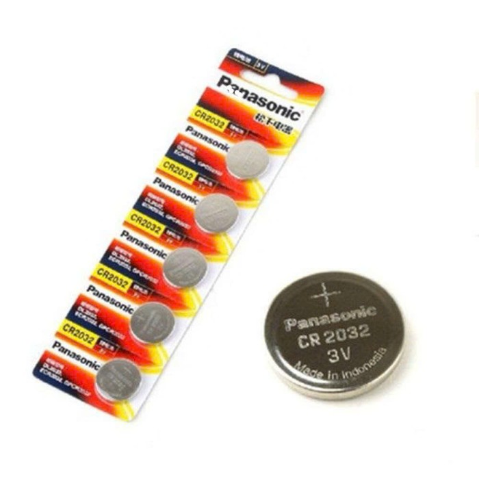 Vỉ 5 viên pin cmoss Painasonice CR2032 Lithium 3V dùng cho remote, khóa xe, cửa cuốn, smartkey, đồng hồ...