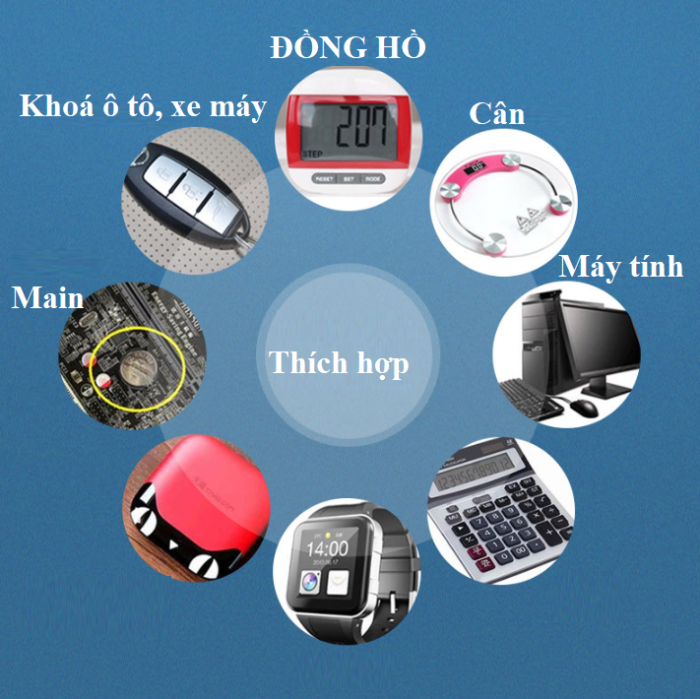 Pin chìa khoá ô tô PANASONIC 3V Lithium CR2025 CR2032 phù hợp mọi dòng xe Toyota Huyndai honda mazda mercedes bmv lexus - Hình ảnh 4