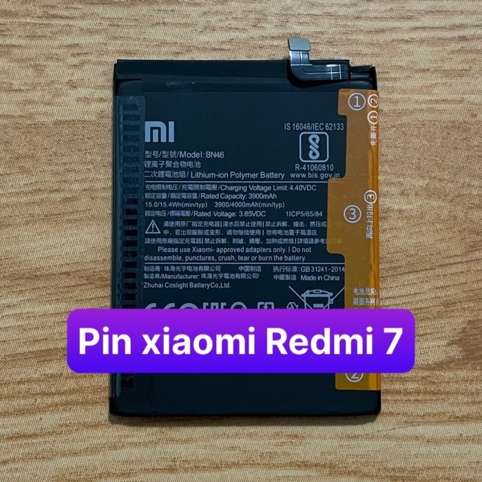 pin xiaomi BN46 / Redmi 7 / Redmi note 8 / pin zin dung lượng 4000mAh - Hình ảnh 8