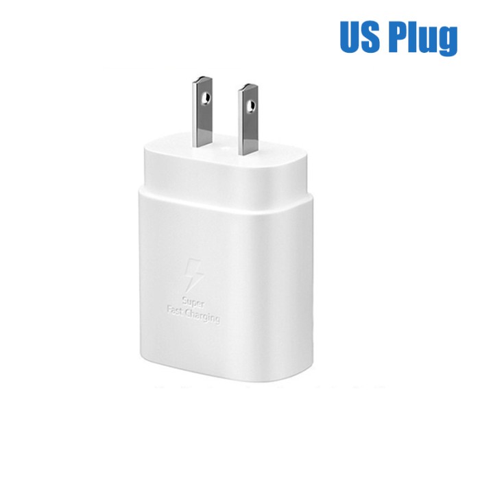 Cốc Củ 25W Sạc Siêu Nhanh Chuẩn C to C Dùng Cho Samsung Có Hai Màu Trắng , Đen - Bảo Hành 1 Đổi 1 - Hình ảnh 7