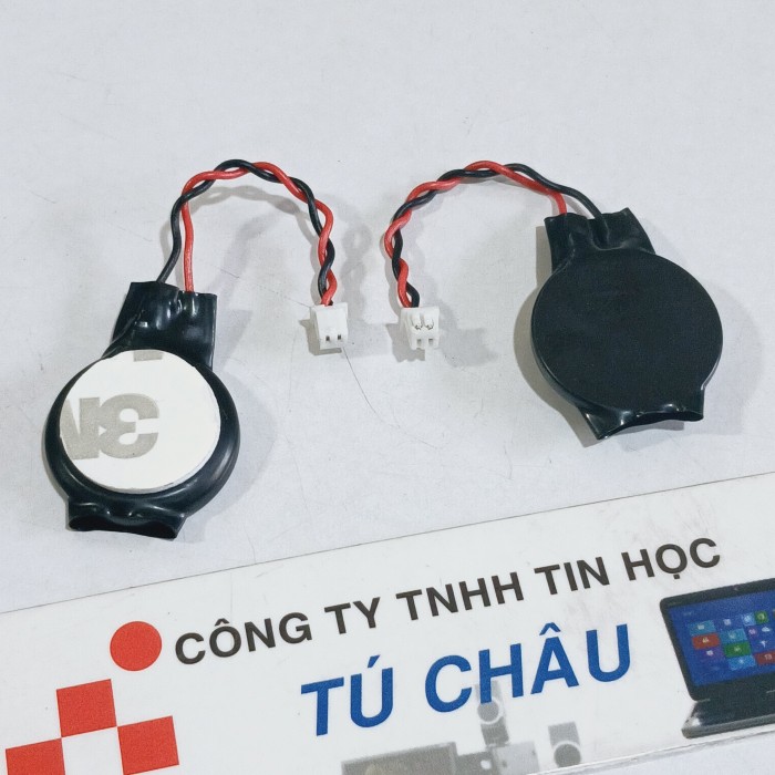 Pin Cmos 2032, CR2032, CR2032W - 3V (Loại 2 dây 2 lổ - Đầu cắm: 2.5mm x 3.5mm) - Hình ảnh 5