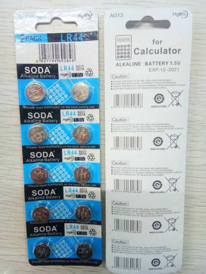 Pin cúc áo LR44 AG13 LR1130 AG10 CR2032 LR626 AG4 (vỉ 10 viên) - Hình ảnh 6