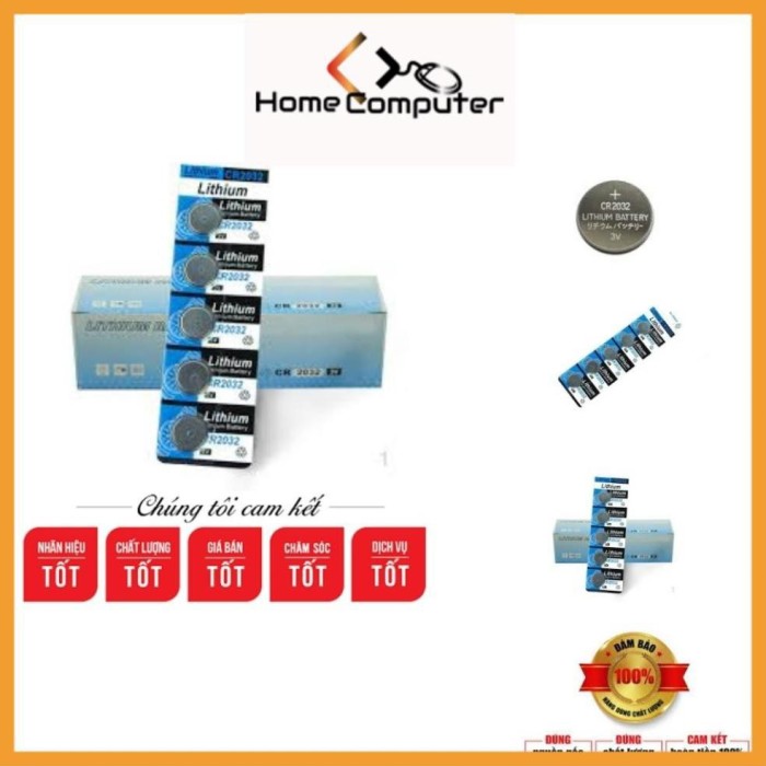 Pin cmos CR2032 hàng chất lượng - Home Computer - Hình ảnh 10