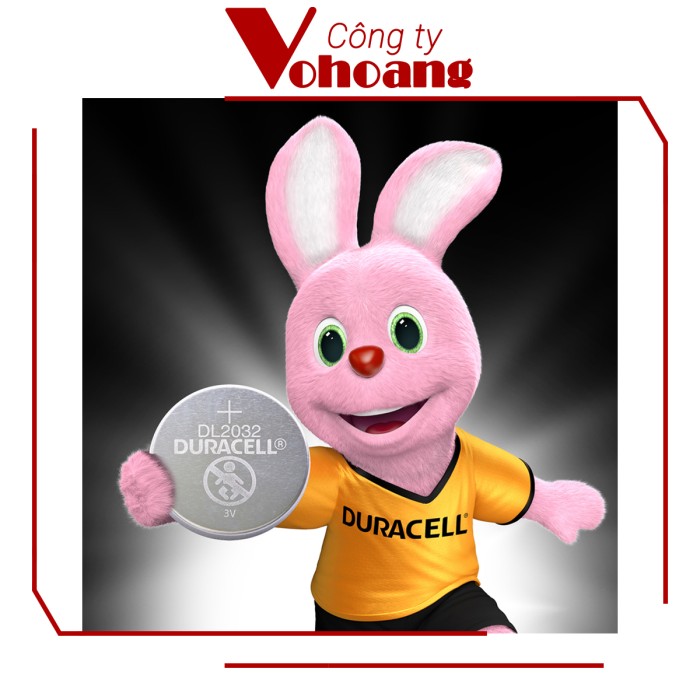 Vỉ 2 viên pin CR2032 Duracell chính hãng