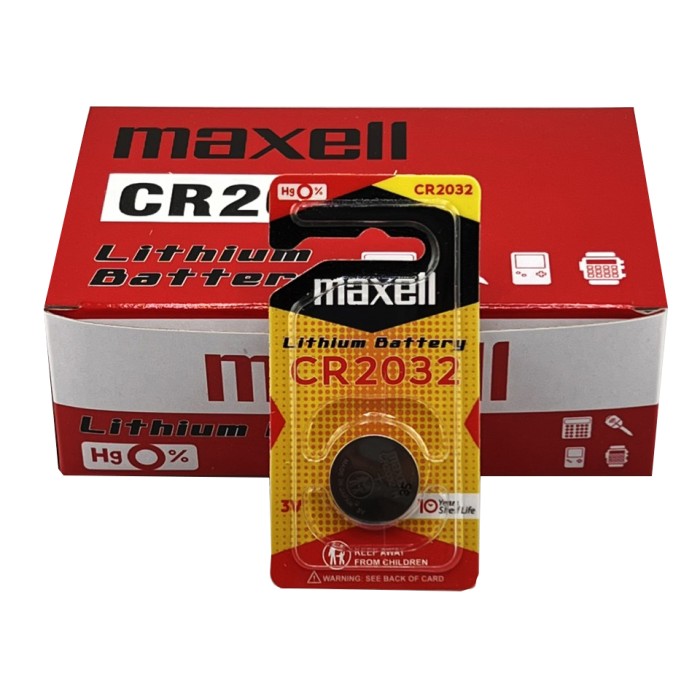Pin CR2032 Lithium 3V Maxell Vỉ 1 Viên Cao Cấp Made In Japan - Hàng Chính Hãng - Hình ảnh 5