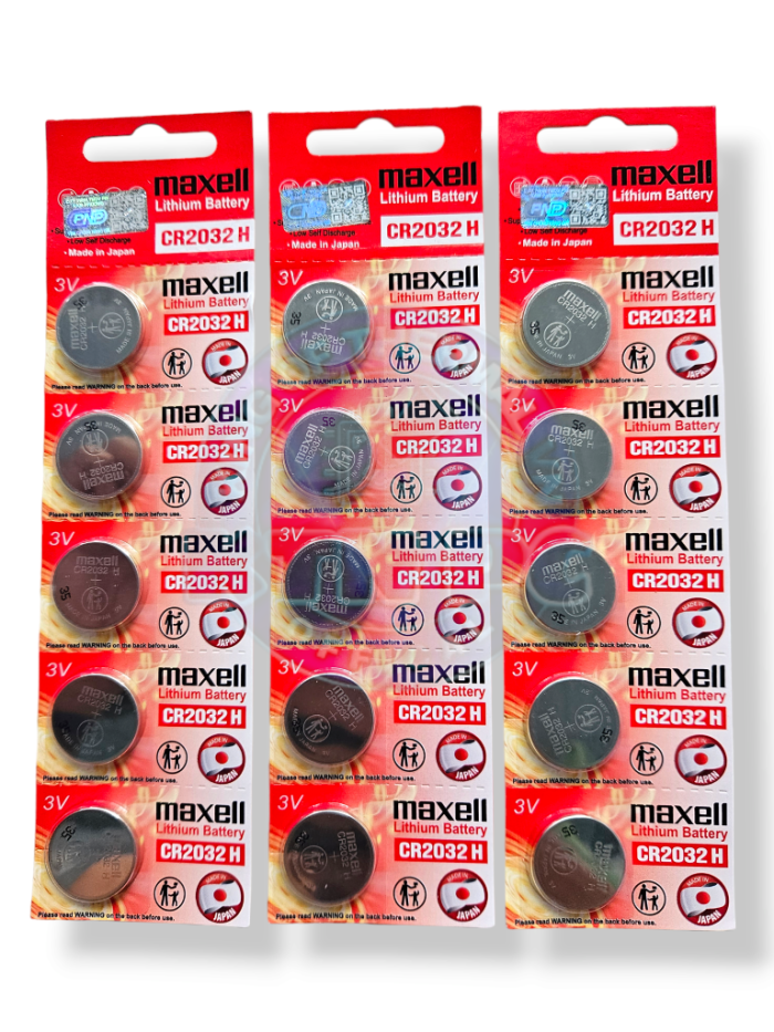 Pin Maxell CR2032 / CR2025 / CR2016 Lithium 3V - Xuất xứ Japan - Hình ảnh 5