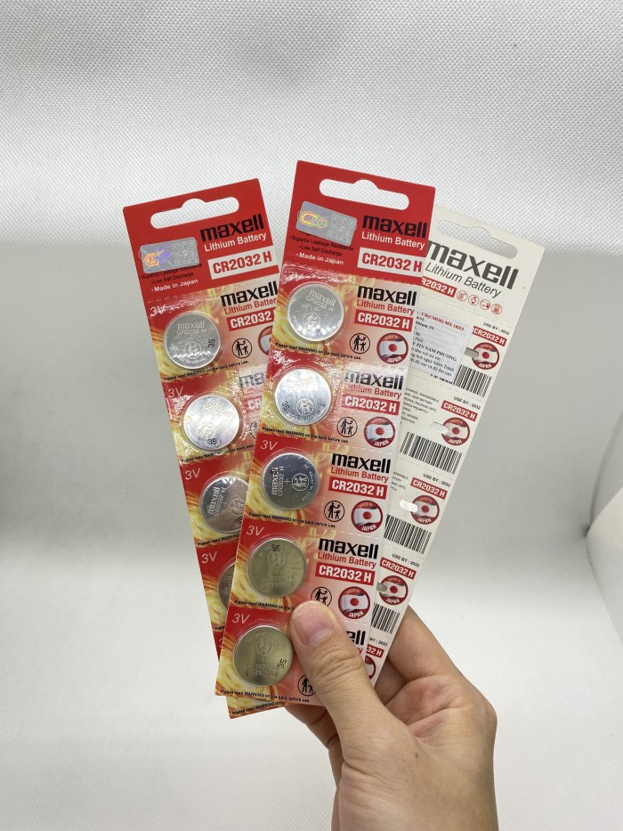 Pin thay thế Remote  Smartkey Honda, Smartkey ôtô, xe máy, thiết bị y tế MAXELL Mã Cr2032 - Chính Hãng Japan - Hình ảnh 5