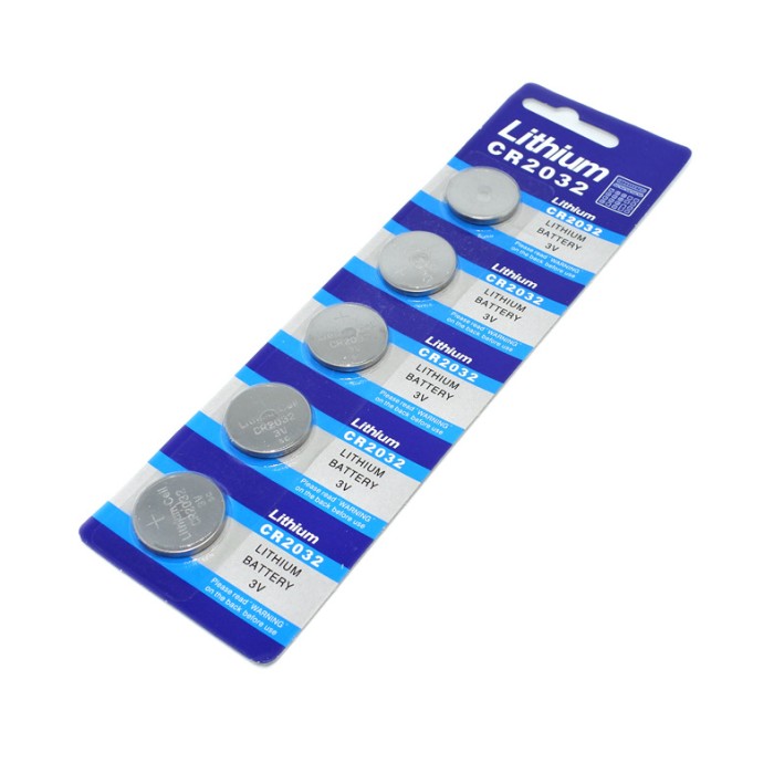 Vỉ 5 Viên Pin Khuy Cúc Áo 3V Lithium CR2032 / CR2025 / CR2016 / CR1632 / CR1625 / CR1620 / CR1616 / CR1220 / CR1225 / CR1025 / CR2330 / CR2430 / CR2450 - Hình ảnh 3