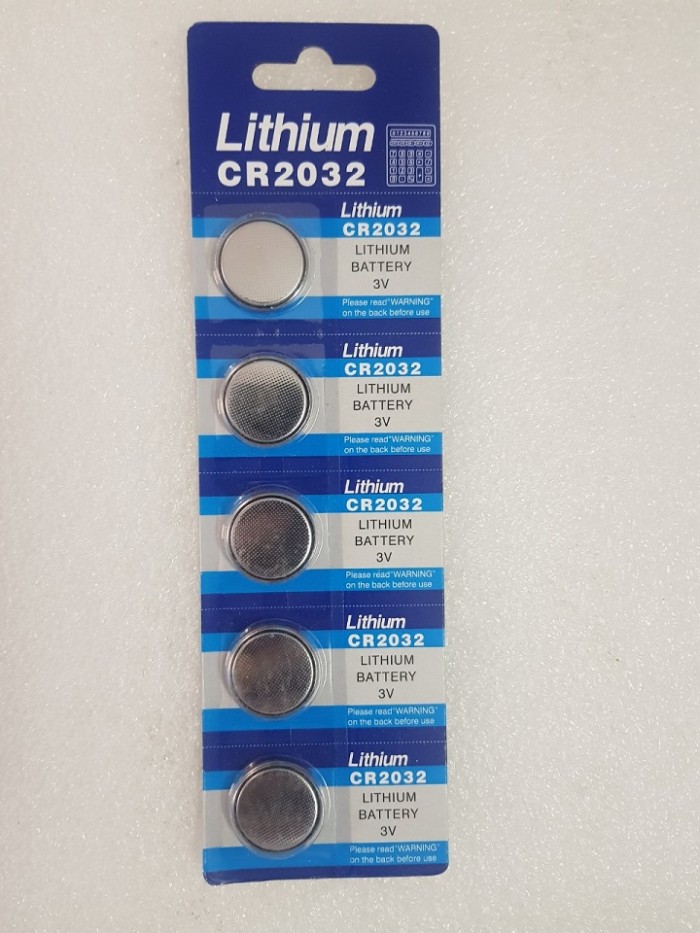 Vỉ 5 viên PIN CMOS lithium CR2032 dùng cho máy tính, laptop, các thiết bị điện, điện tử, Remote Bluetooth - Hàng chính hãng - Hình ảnh 4