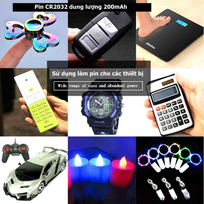 Pin CMOS CR927 CR1616 CR1220 CR1620 CR1632 CR2016 CR2025 CR2032 CR2450 - Lithium 3V - Hàng Tốt - Hình ảnh 5