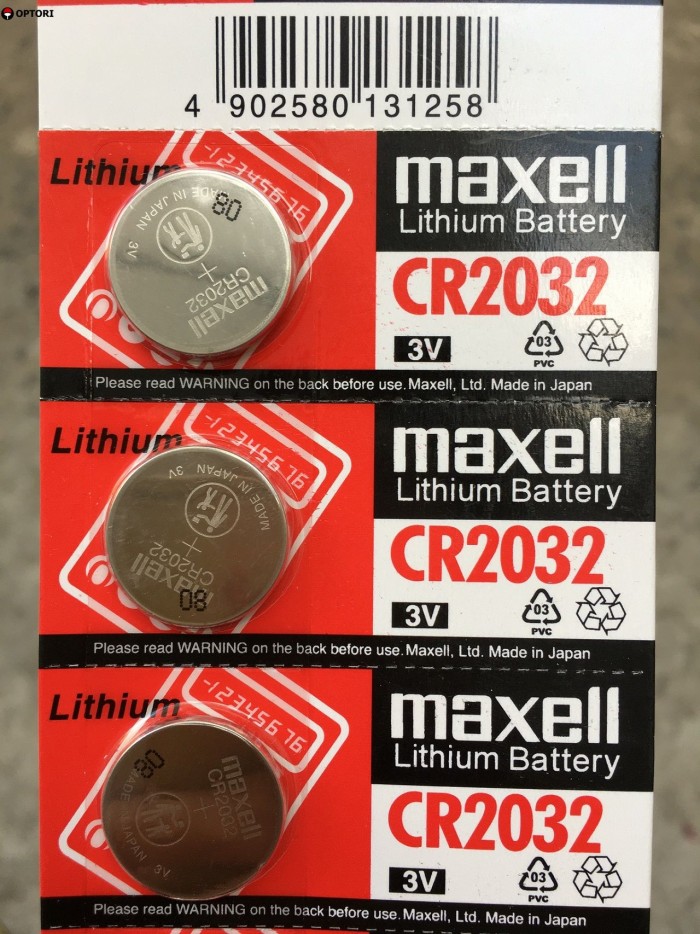 Pin CR2032 Maxell Lithium 3V vỉ 5 viên - Hình ảnh 3
