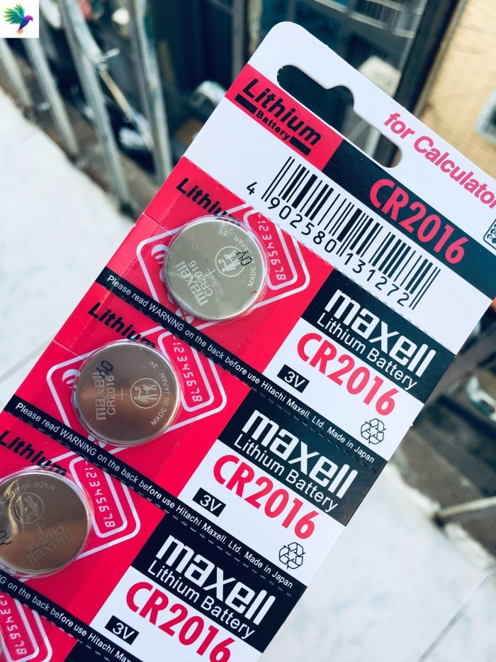 Pin CR2016 Maxell Lithium 3V vỉ 5 viên - Hình ảnh 2