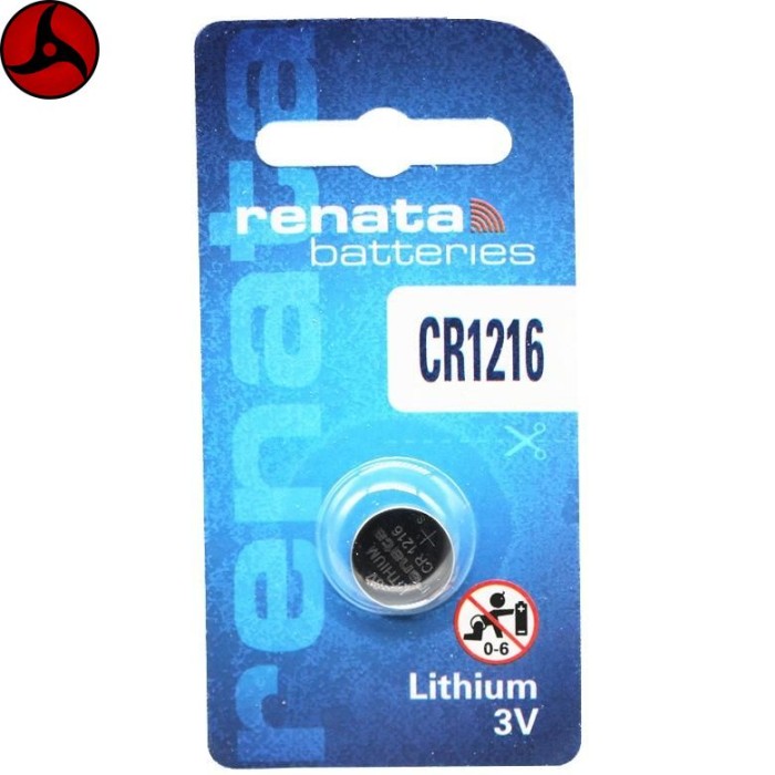 Pin nút Thụy Sỹ RENATA CR1216 3V Made in Swiss (Loại tốt - Giá 1 viên)