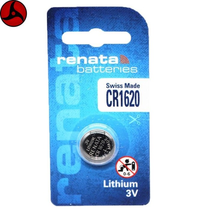 Pin nút Thụy Sỹ RENATA CR1620 3V Made in Swiss (Loại tốt - Giá 1 viên) - Hình ảnh 4