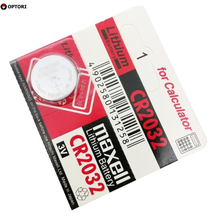 Pin Đồng Tiền Lithium Battery 3V - Maxell CR2032 - Hình ảnh 3