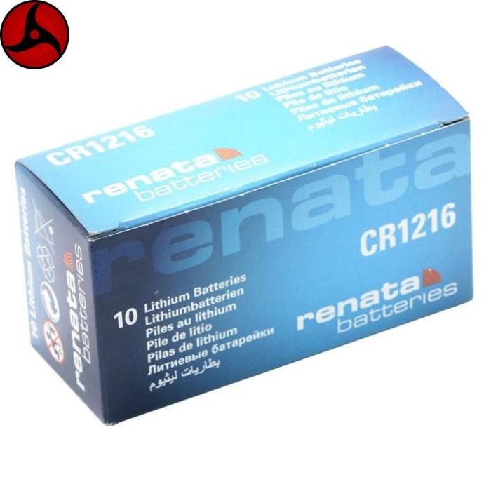 Pin nút Thụy Sỹ RENATA CR1216 3V Made in Swiss (Loại tốt - Giá 1 viên) - Hình ảnh 3