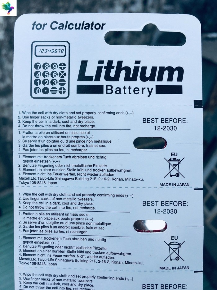 Pin CR2016 Maxell Lithium 3V vỉ 5 viên - Hình ảnh 4