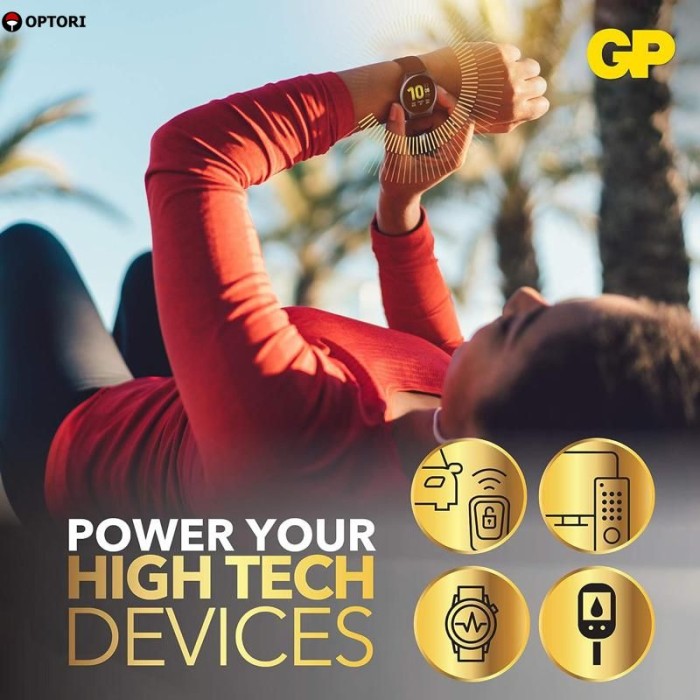 Vỉ 5 Pin Cúc Áo GP Lithium Coin Battery 3V - GP CR2032-2CPU5 - Hình ảnh 5