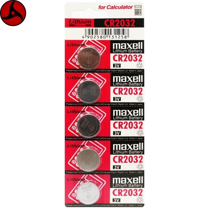 Vỉ 5 Pin Đồng Tiền Maxell 2032 - Hình ảnh 2