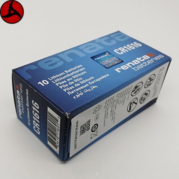 Pin nút Thụy Sỹ RENATA CR1616 3V Made in Swiss (Loại tốt - Giá 1 viên) - Hình ảnh 3
