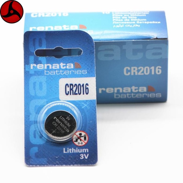 Pin nút Thụy Sỹ RENATA CR2016 3V Made in Swiss (Loại tốt - Giá 1 viên) - Hình ảnh 2