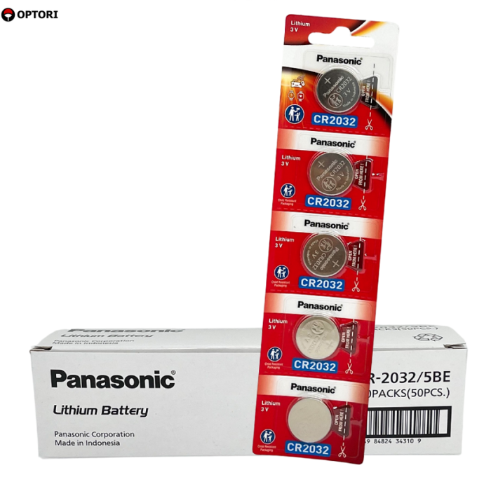 5 Viên Pin Smartkey - Cmos Panasonic CR2032 - Hàng Chính Hãng